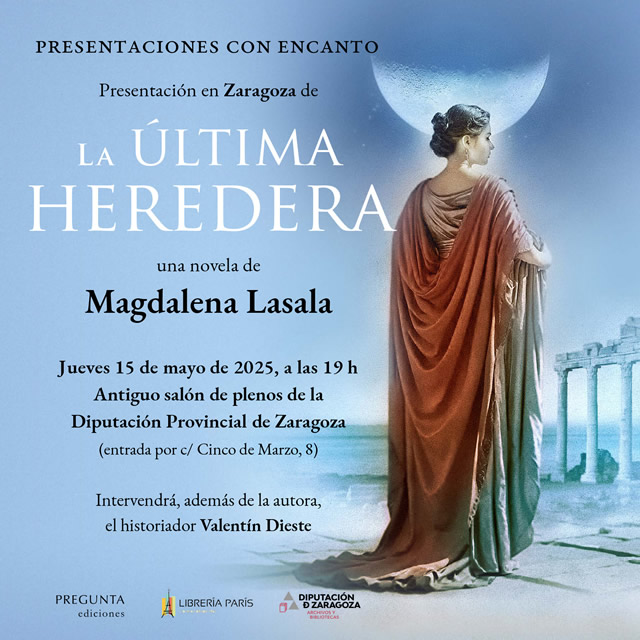 Magdalena Lasala presenta 'La última heredera'